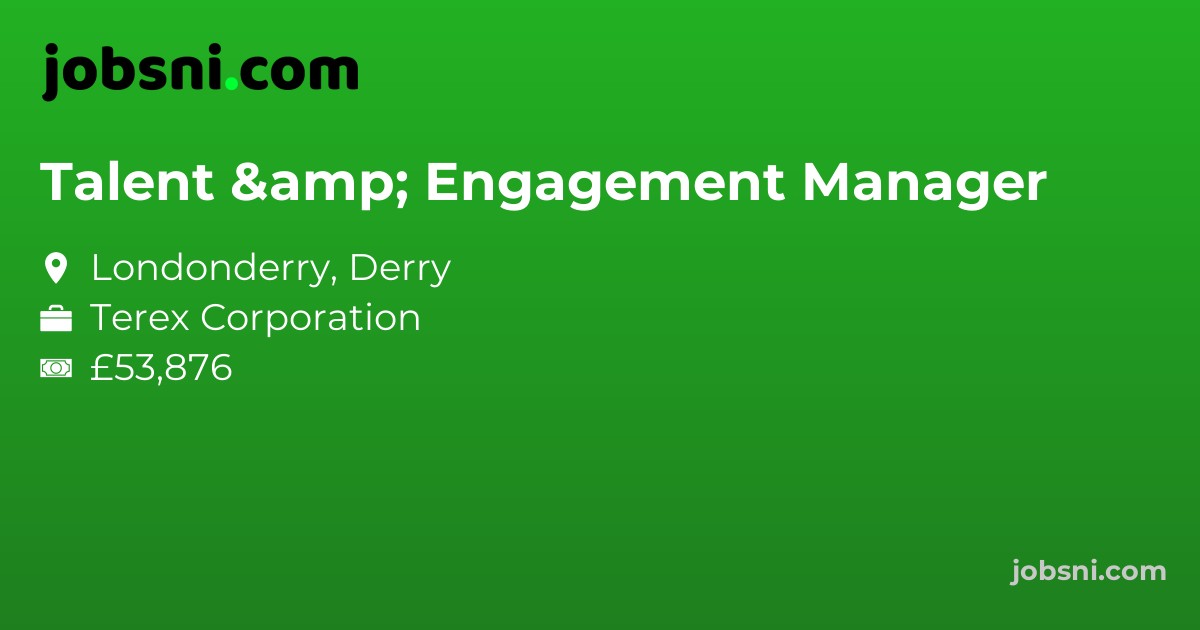 Talent & Engagement Manager