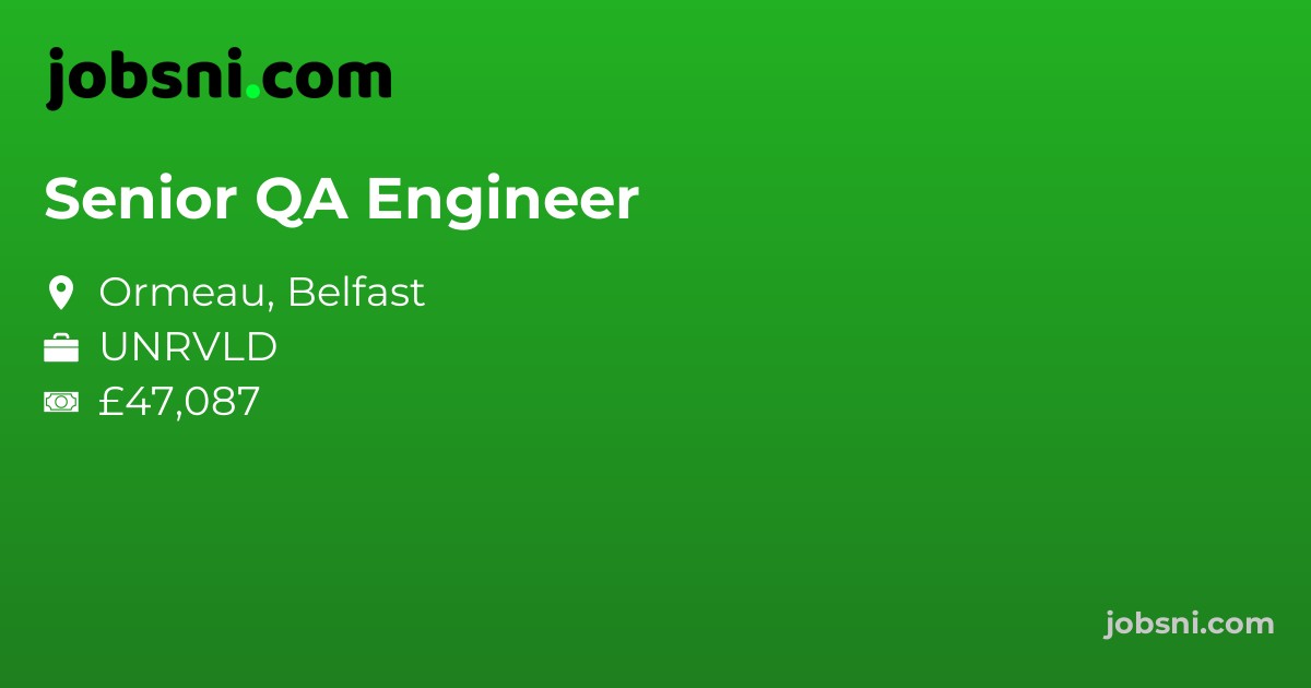 Senior QA Engineer