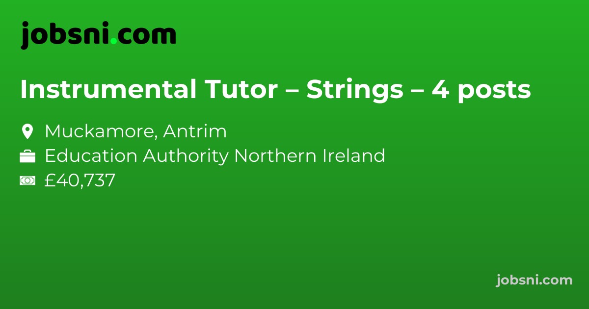Instrumental Tutor – Strings – 4 posts