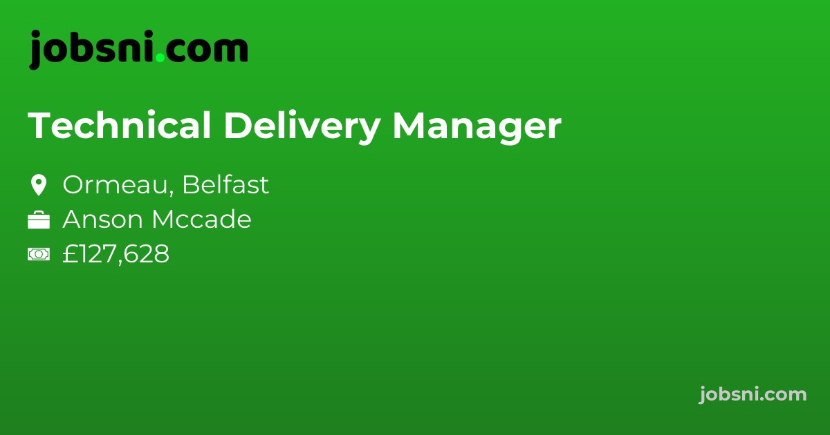 Technical Delivery Manager
