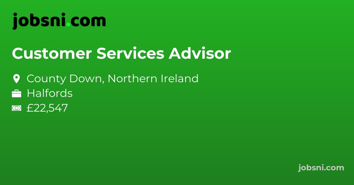 Customer Services Advisor
