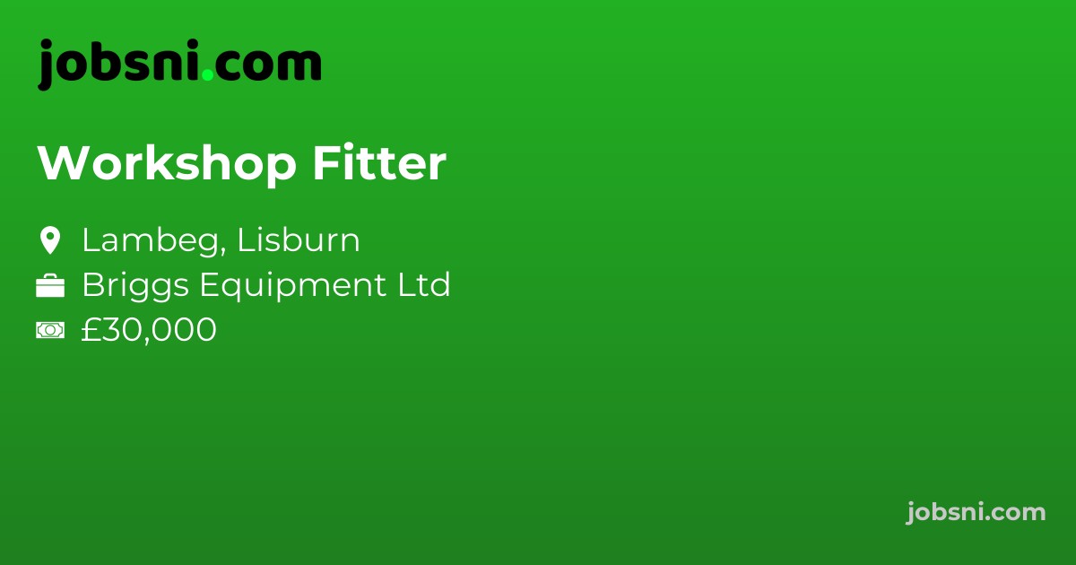 Workshop Fitter