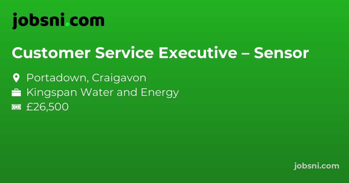 Customer Service Executive – Sensor
