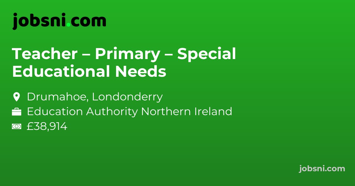 Teacher – Primary – Special Educational Needs