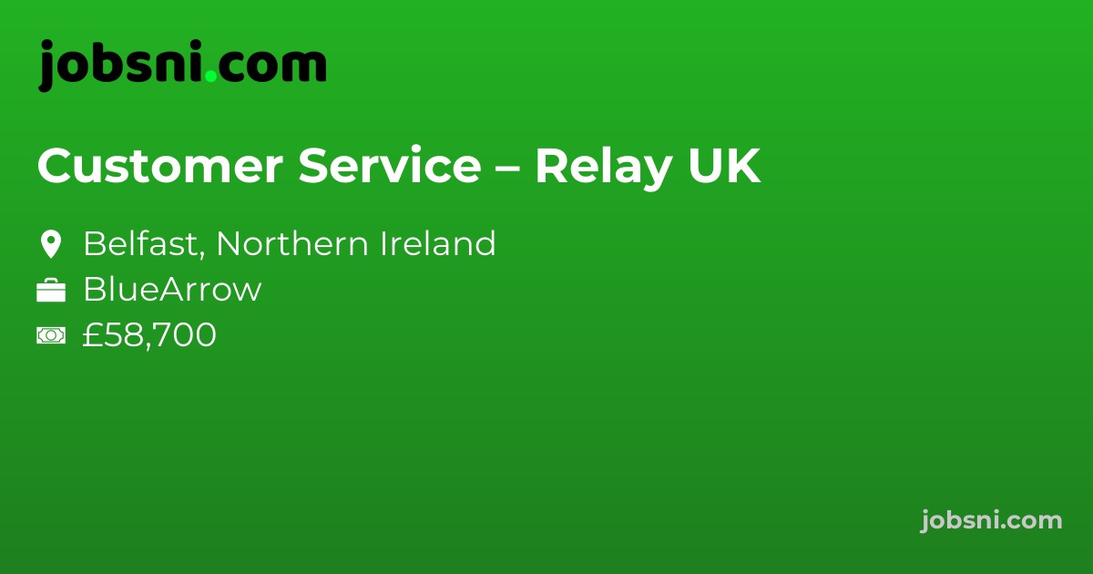 Customer Service – Relay UK