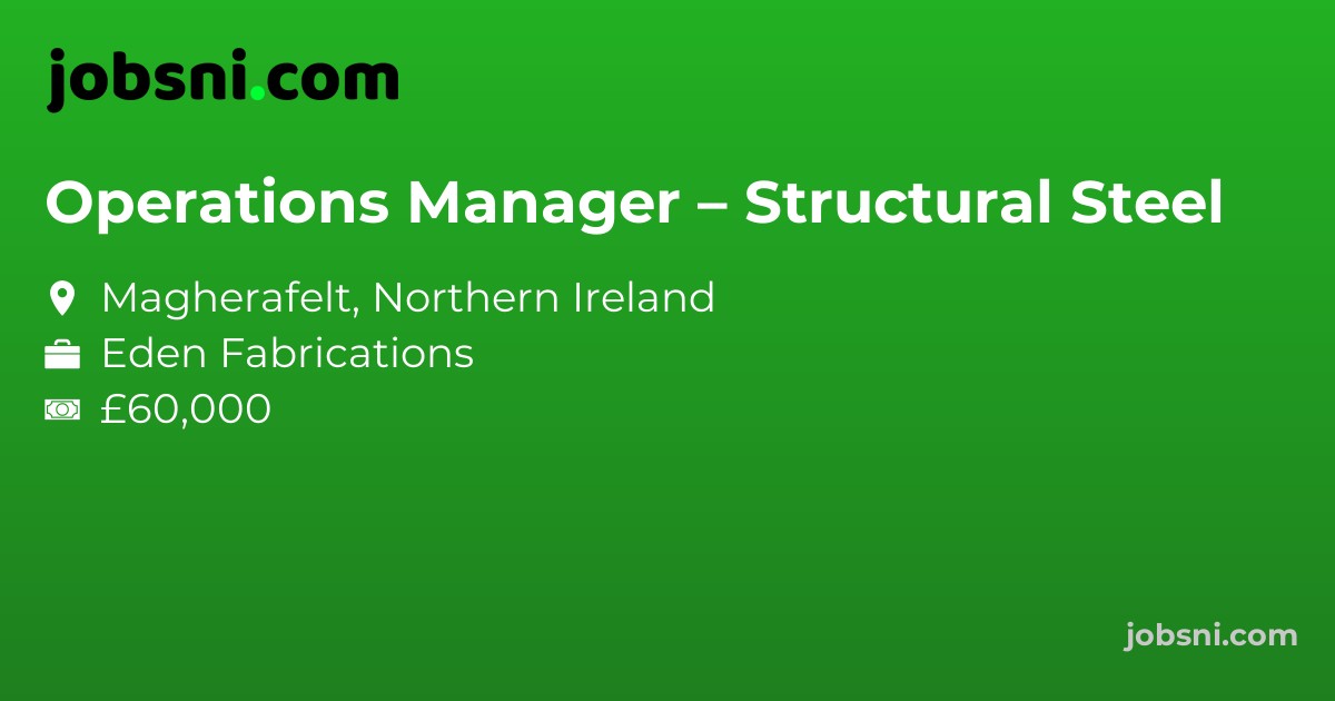Operations Manager – Structural Steel