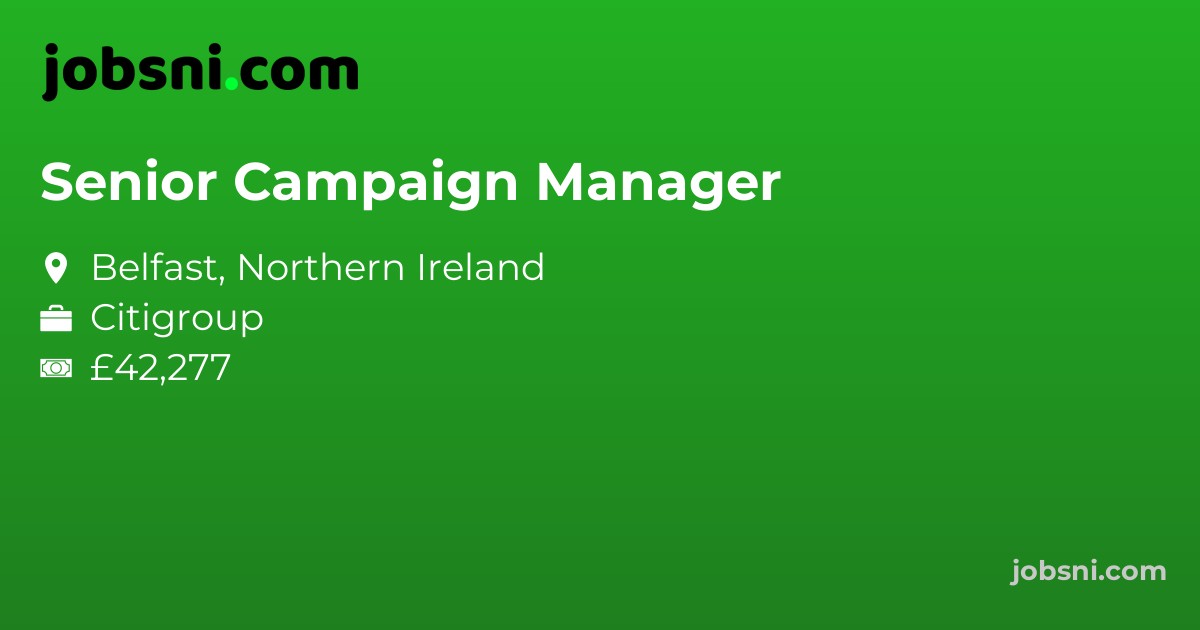 Senior Campaign Manager