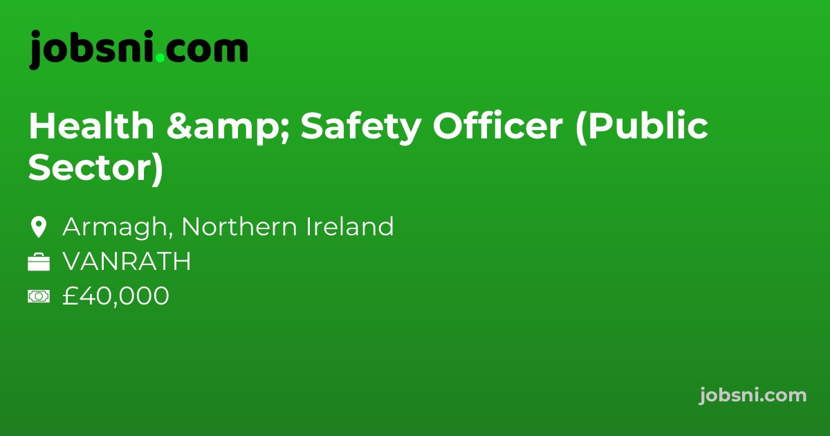 Health & Safety Officer (Public Sector)