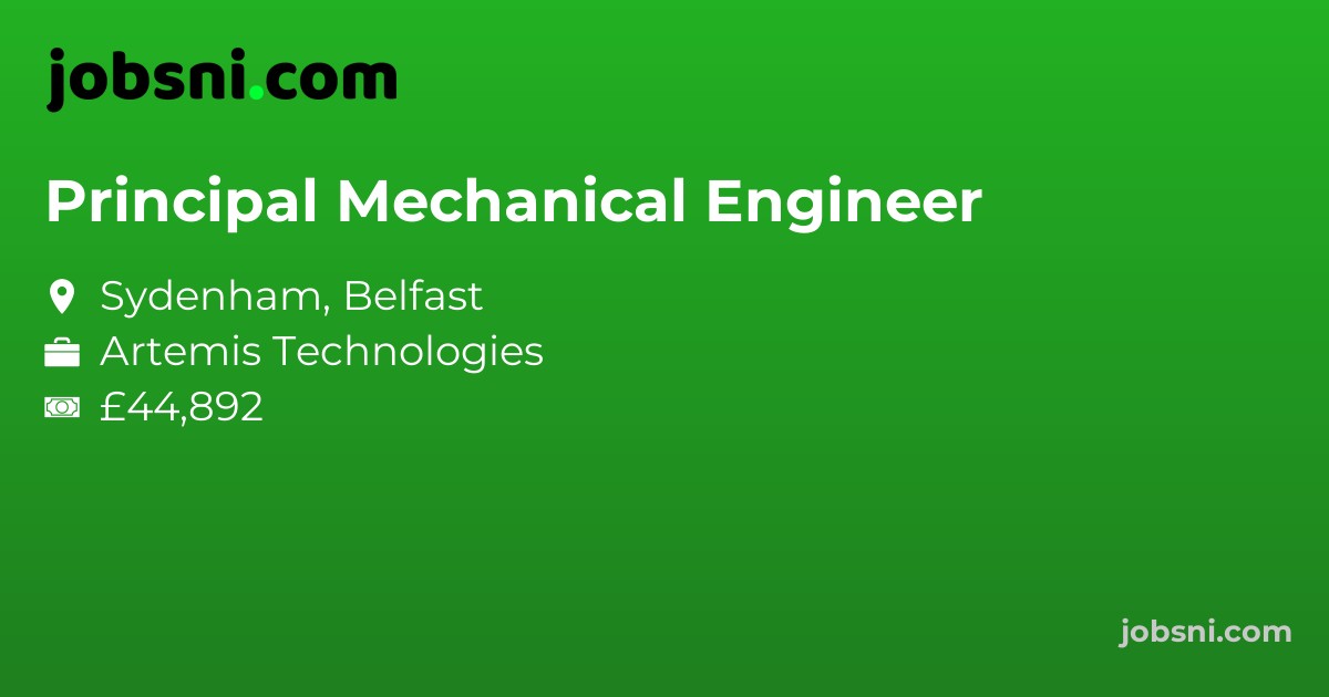 Principal Mechanical Engineer