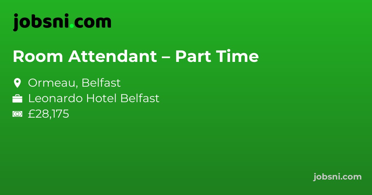 Room Attendant – Part Time