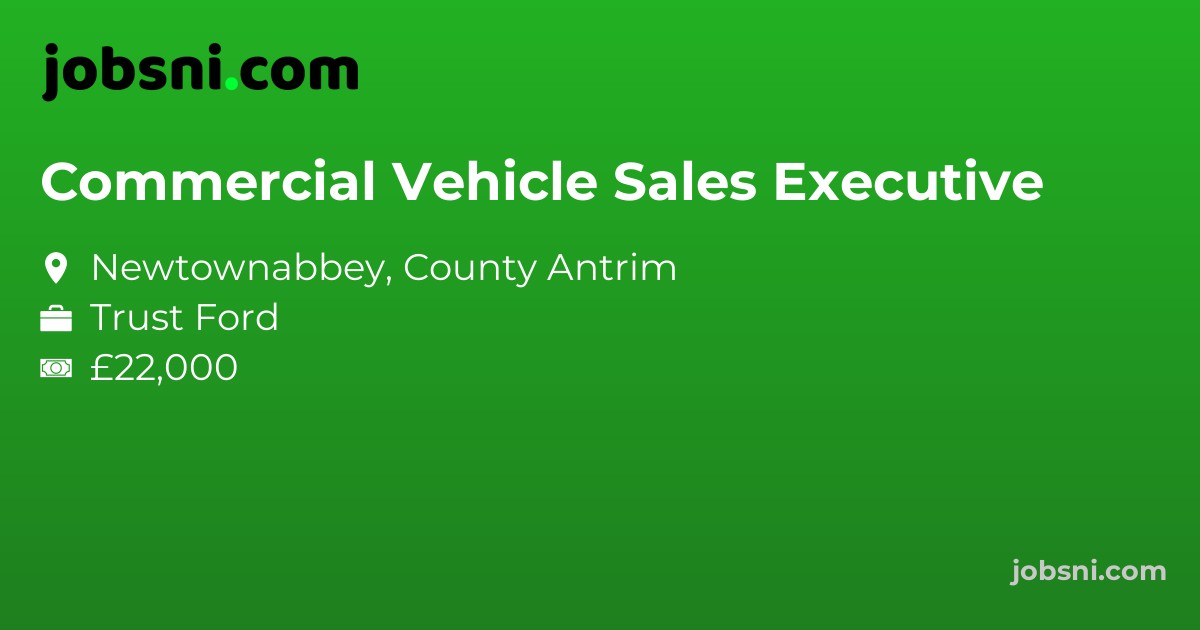 Commercial Vehicle Sales Executive