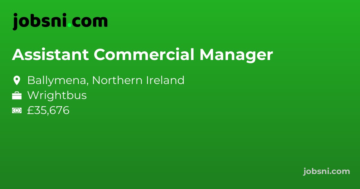 Assistant Commercial Manager