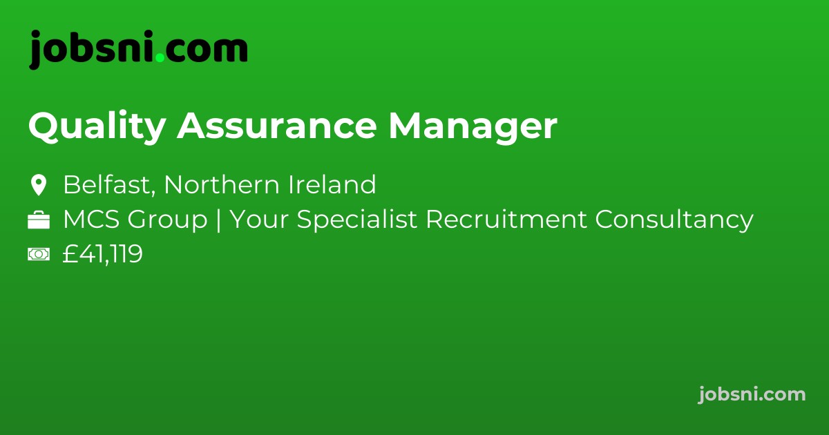 Quality Assurance Manager