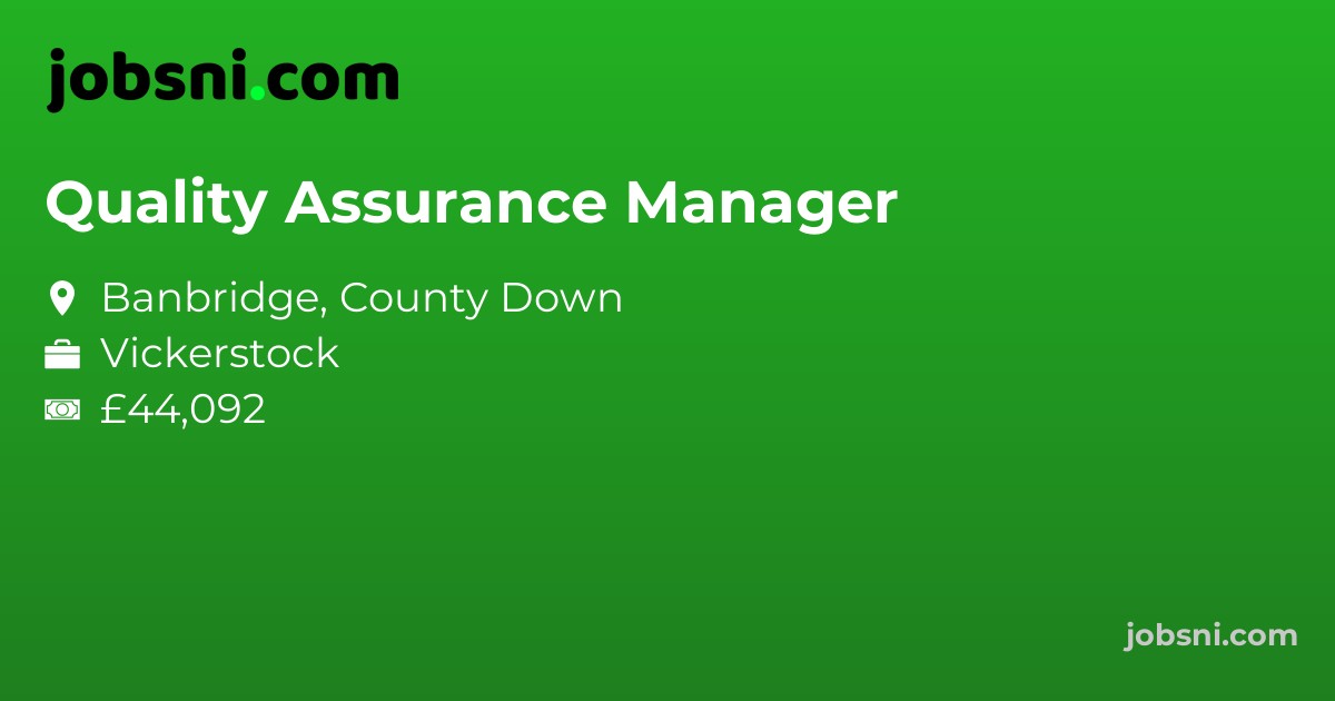 Quality Assurance Manager
