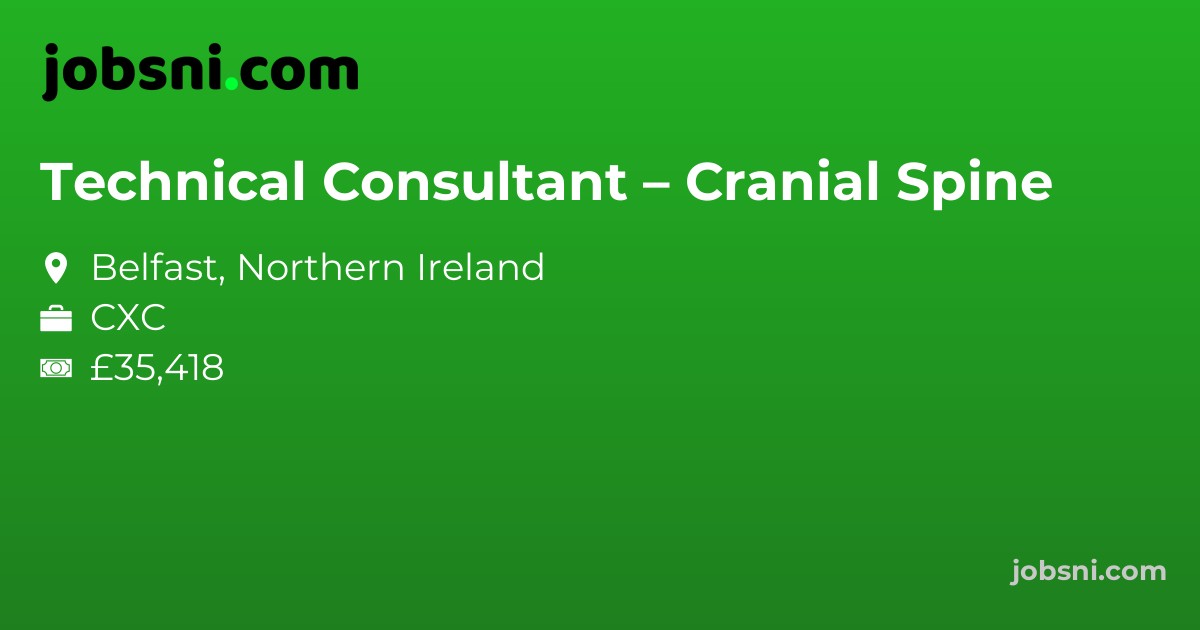 Technical Consultant – Cranial Spine