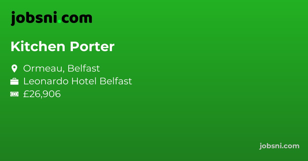 Kitchen Porter