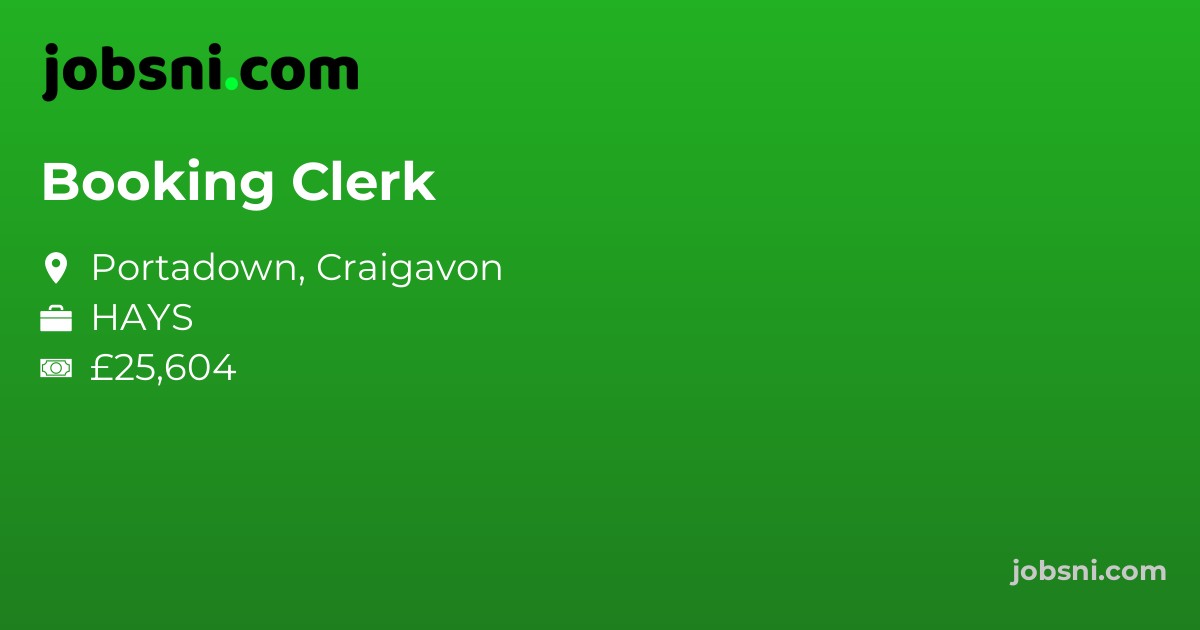 Booking Clerk