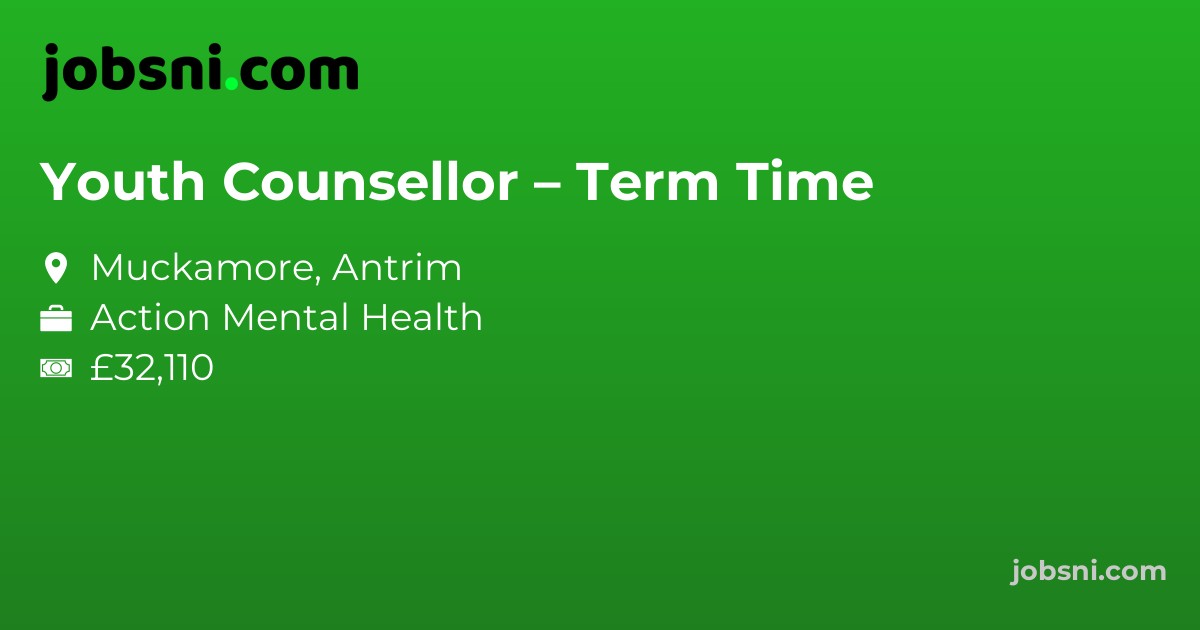 Youth Counsellor – Term Time