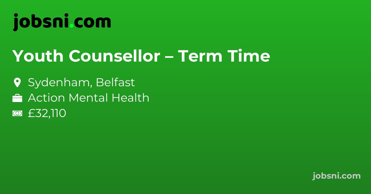 Youth Counsellor – Term Time