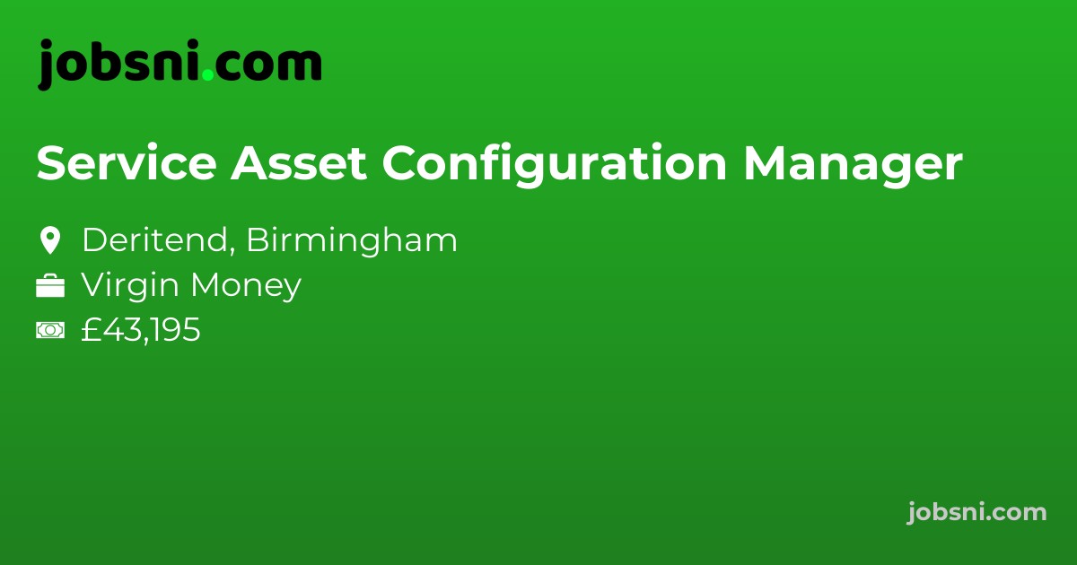 Service Asset Configuration Manager