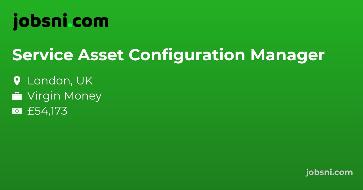 Service Asset Configuration Manager