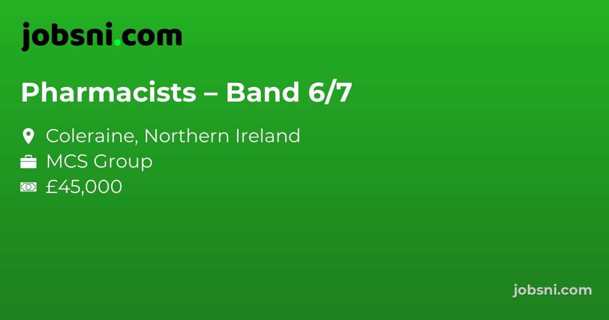 Pharmacists – Band 6/7