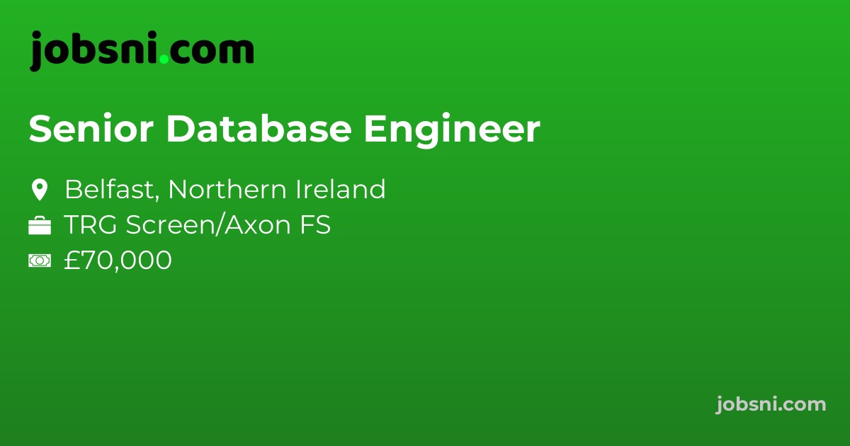 Senior Database Engineer