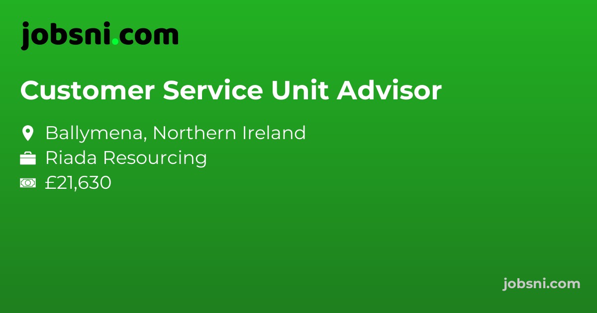 Customer Service Unit Advisor