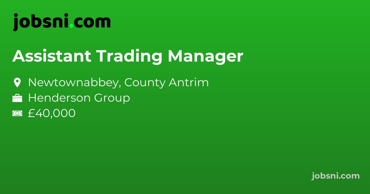 Assistant Trading Manager