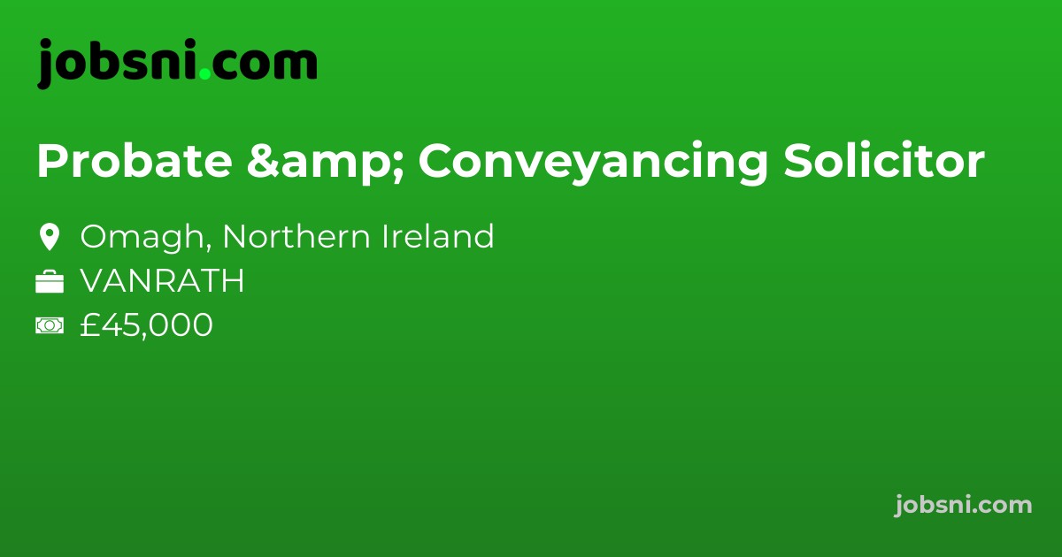 Probate & Conveyancing Solicitor