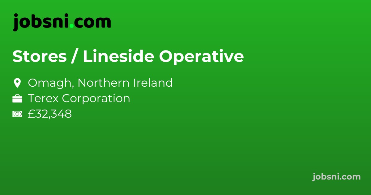 Stores / Lineside Operative