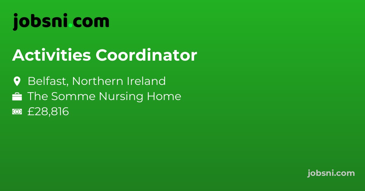 Activities Coordinator