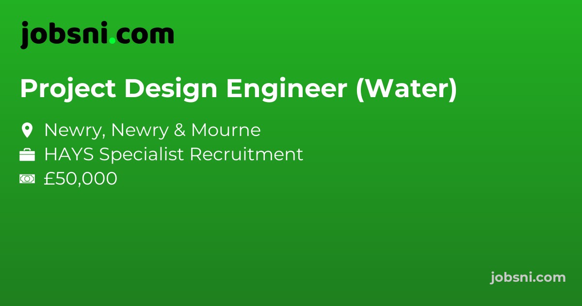Project Design Engineer (Water)