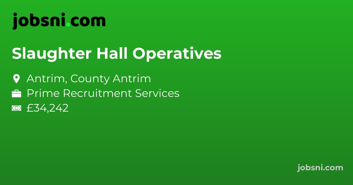 Slaughter Hall Operatives