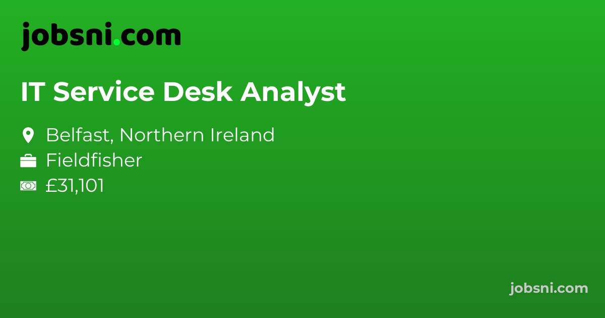 IT Service Desk Analyst