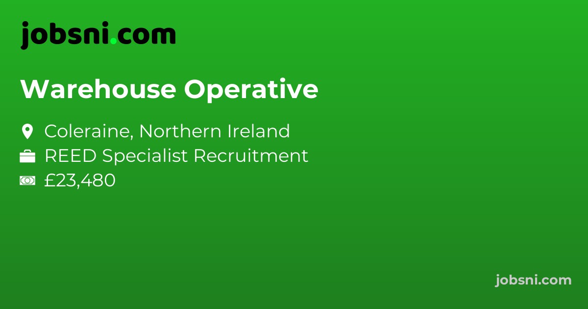 Warehouse Operative
