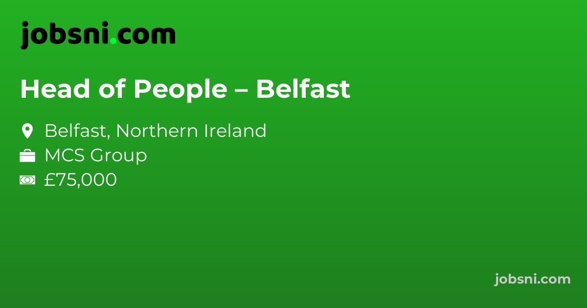 Head of People – Belfast