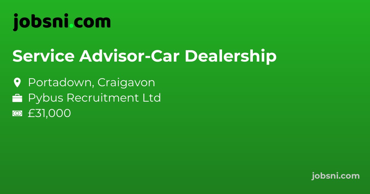 Service Advisor-Car Dealership