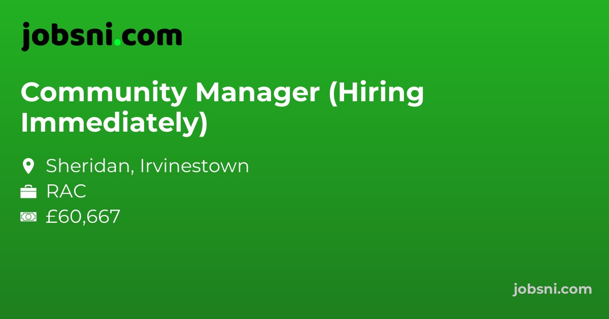 Community Manager (Hiring Immediately)
