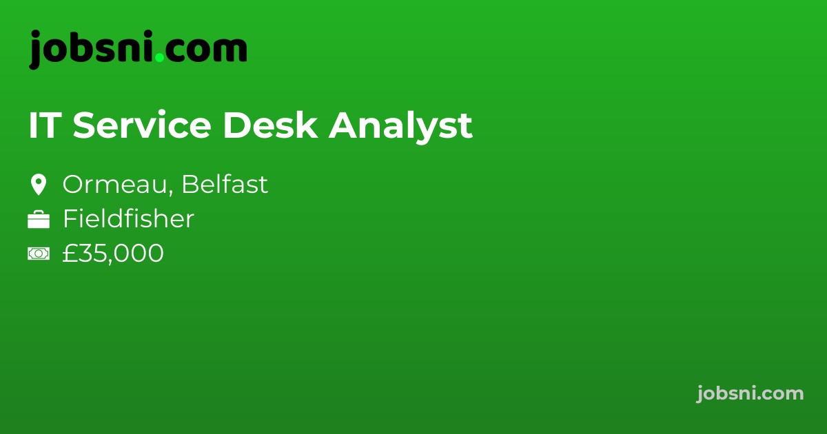 IT Service Desk Analyst