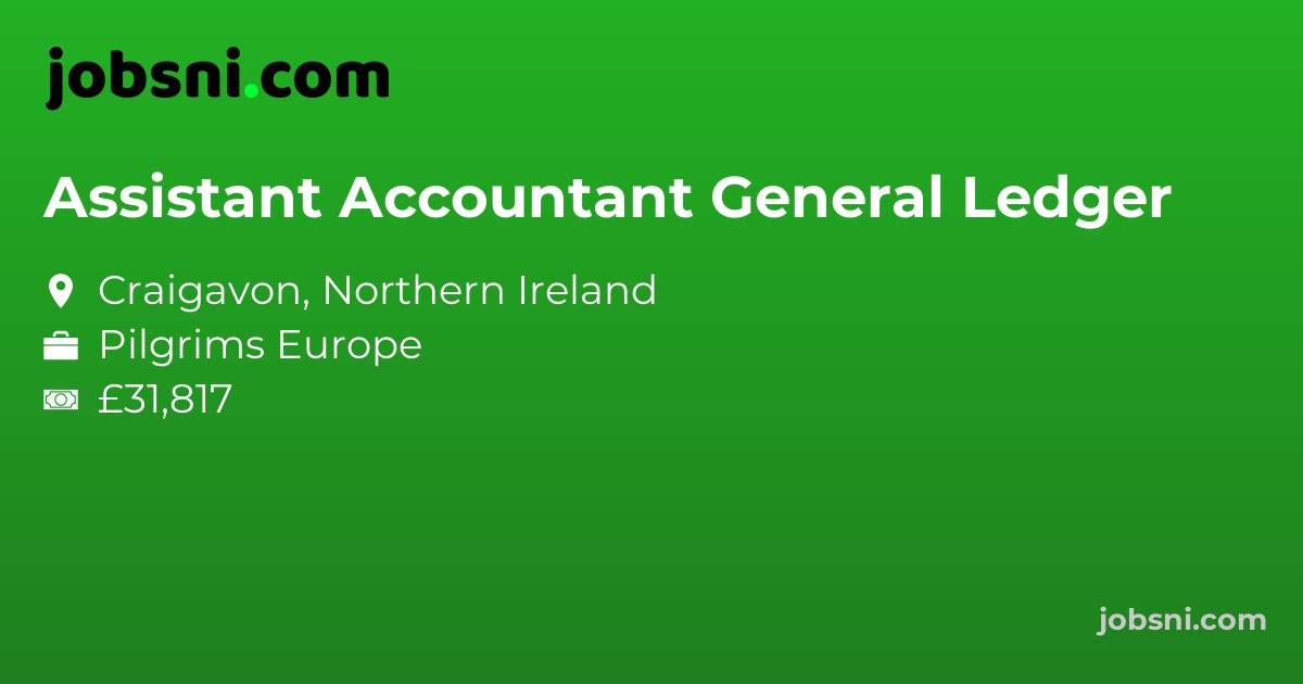 Assistant Accountant General Ledger