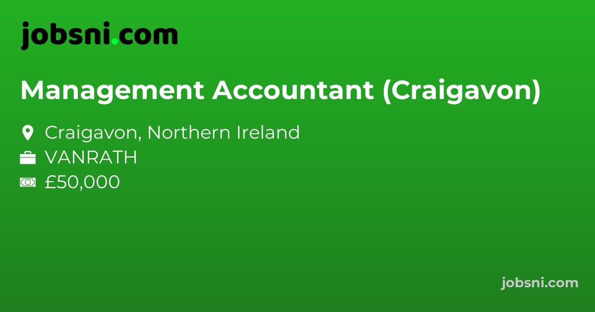 Management Accountant (Craigavon)