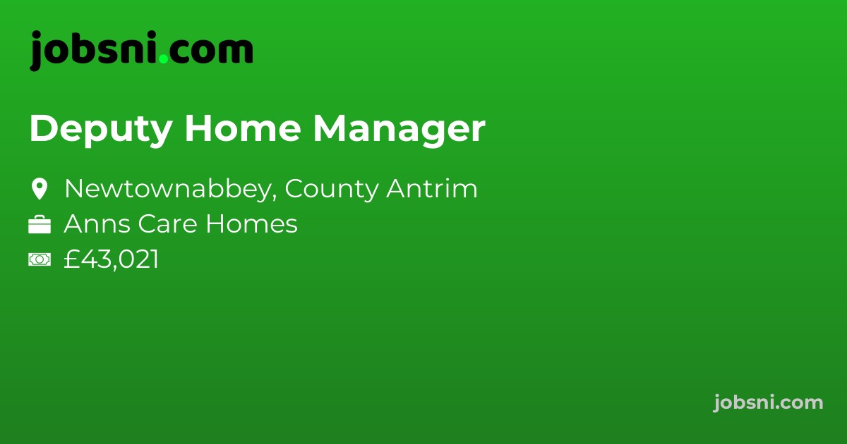 Deputy Home Manager