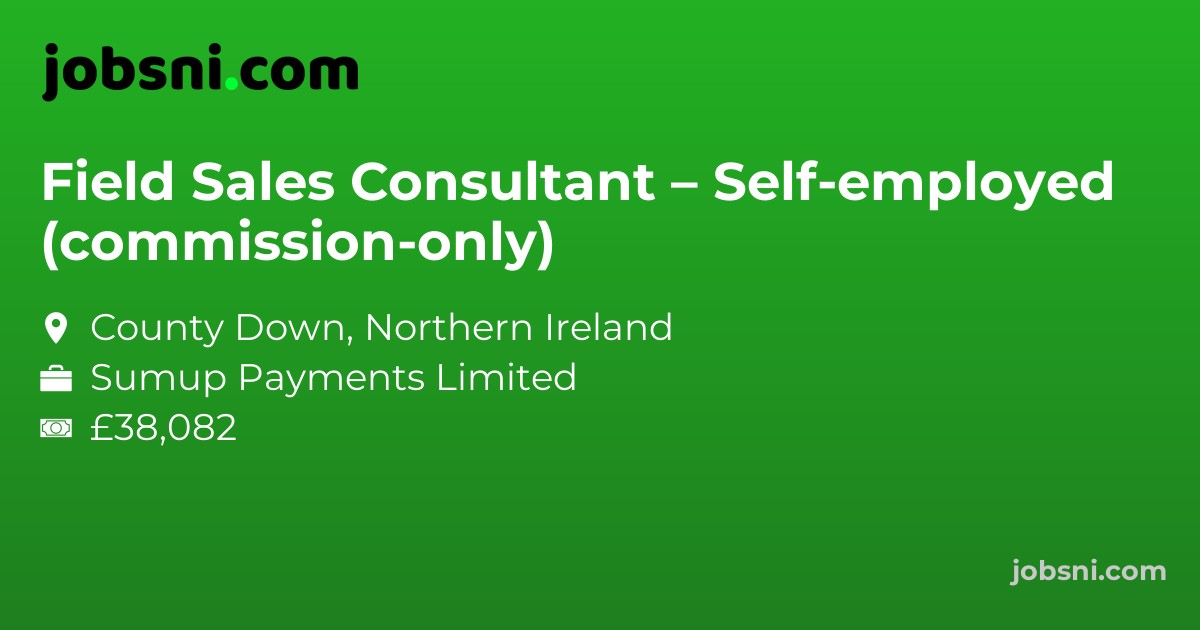 Field Sales Consultant – Self-employed (commission-only)