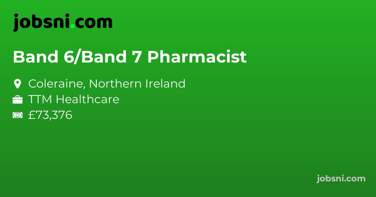 Band 6/Band 7 Pharmacist