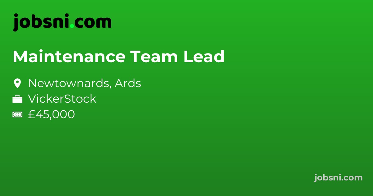 Maintenance Team Lead