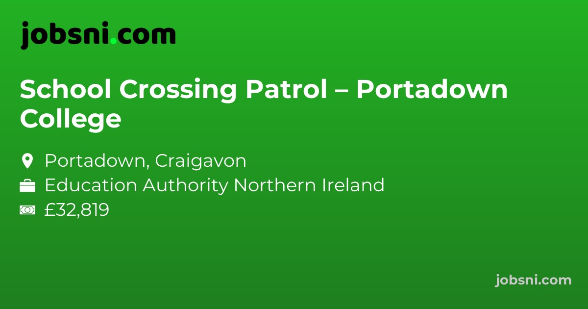School Crossing Patrol – Portadown College
