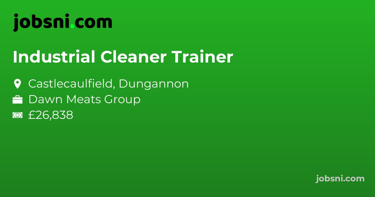 Industrial Cleaner Trainer
