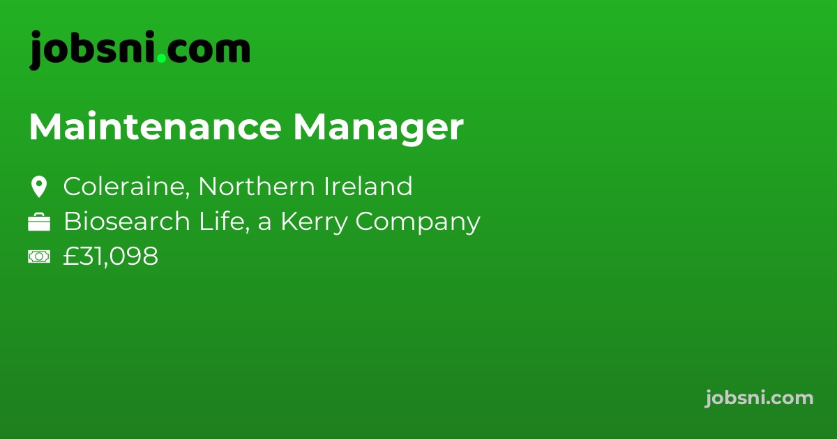 Maintenance Manager