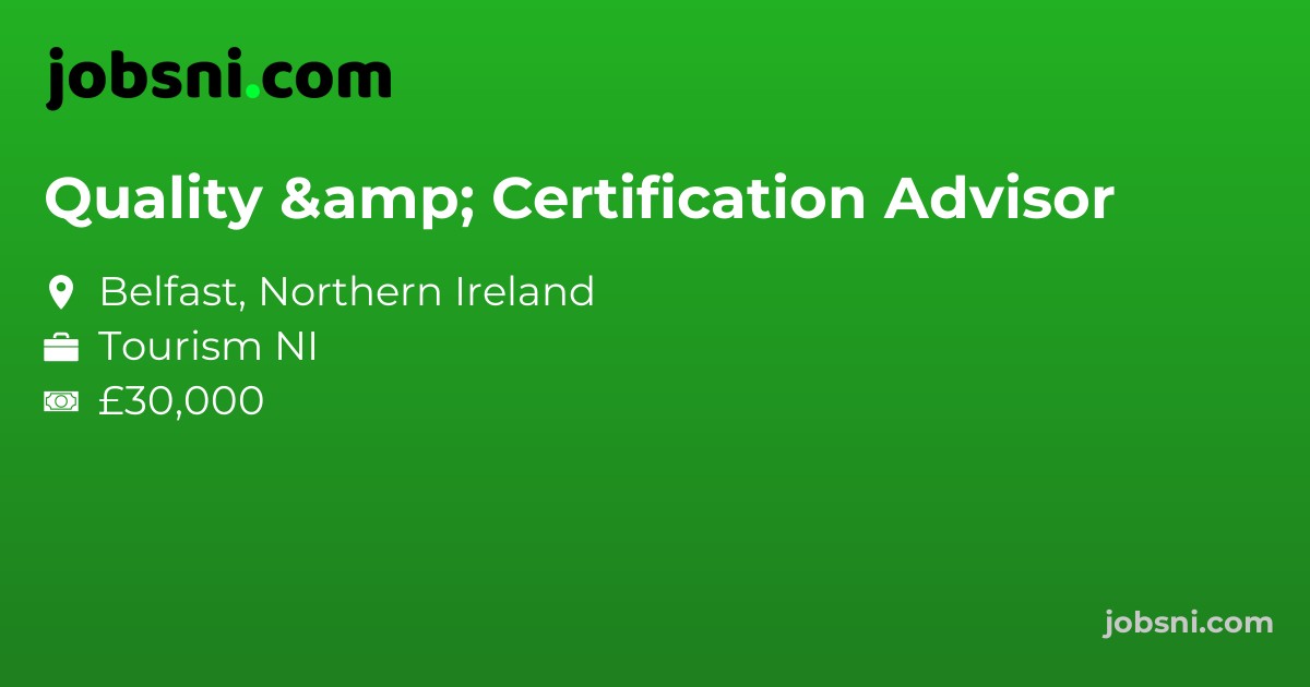 Quality & Certification Advisor